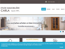 Tablet Screenshot of carlaimmo.com